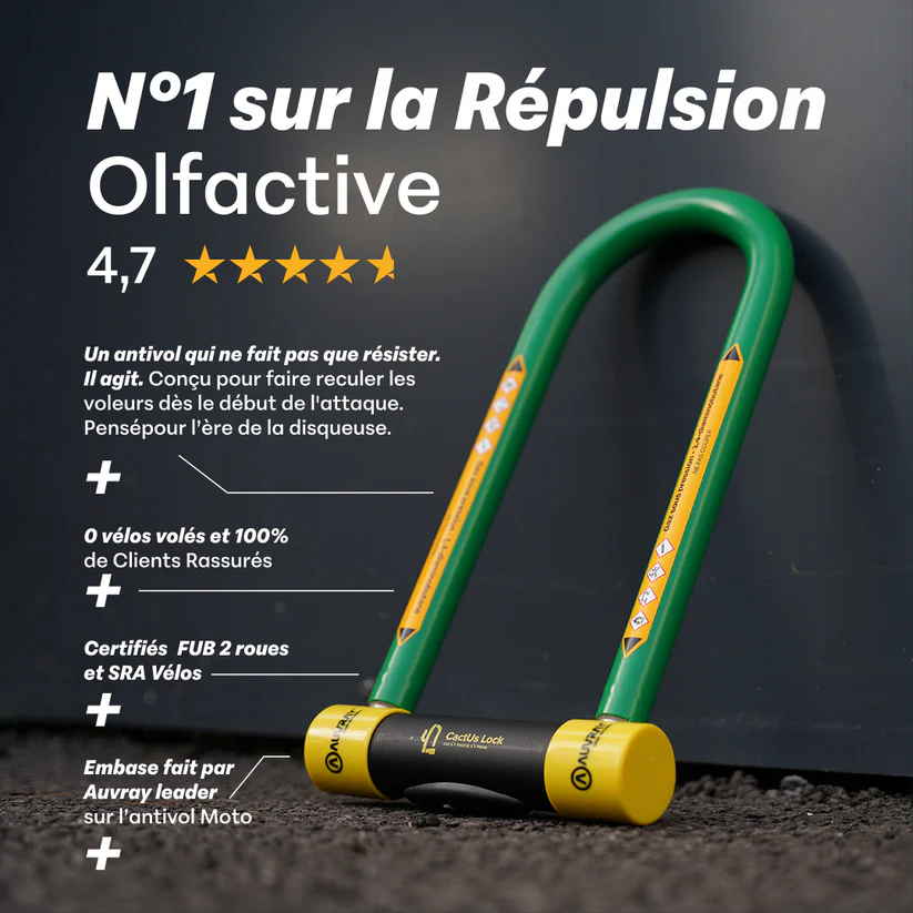 Antivol Cactus Lock homologué